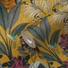 Papeldecor|Papier Peint feuilles tropicales moutarde|Papier Peint