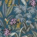 Papeldecor|Papier Peint jungle tropicale bleue|Papier Peint