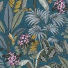 Papeldecor|Wallpaper blue tropical jungle|Wallpaper