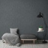 Papeldecor|Papier Peint anthracite détails argentés|Papier Peint
