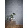 Papeldecor|Wallpaper bright blue gray circles|Wallpaper