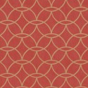 Papeldecor|Papel Pintado geométrico rojo dorado|Papel Pintado