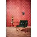 Papeldecor|Tapete geometrisch rot-gold|Tapeten