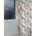 Grandeco|Moderne florale Tapete Zweige beige und schwarz|Tapeten