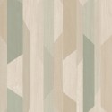 Grandeco|Geometrische Tapete Holzeffekt skandinavisch|Tapeten