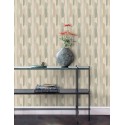 Grandeco|Geometrische Tapete Holzeffekt skandinavisch|Tapeten