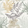 Grandeco|Botanical wallpaper ferns white background|Wallpaper