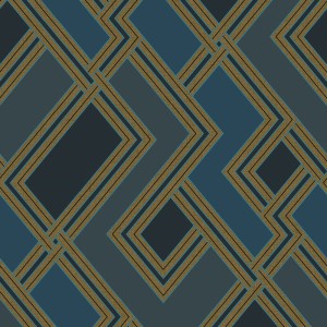 Papeldecor|Papier peint turquoise en raphia tissé|Papier Peint