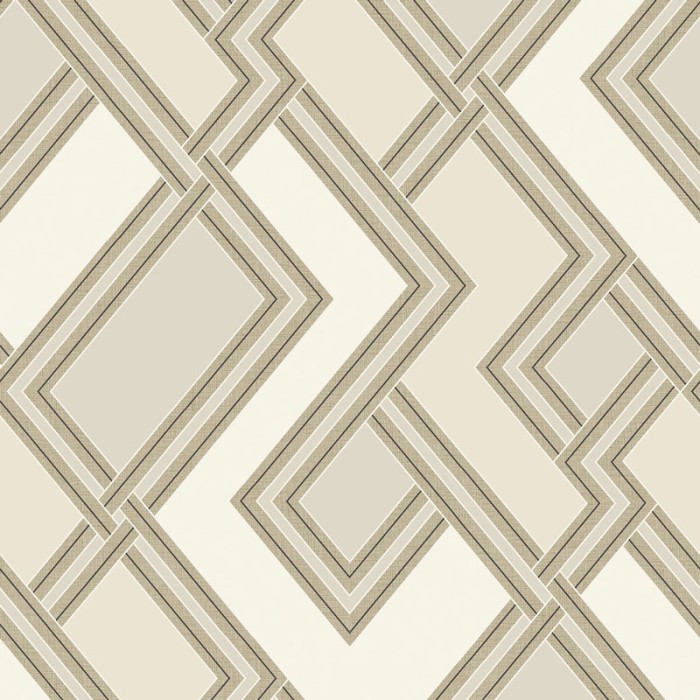 Papeldecor|Papel pintado moderno formas geométricas beige crema|Papel Pintado