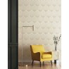 Papeldecor|Tapete Art déco Palmen Beige-Champagner-Gold|Tapeten