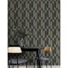 Papeldecor|Papier peint moderne noir et or métallisé|Papier Peint