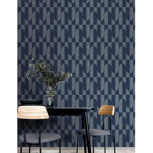 Papeldecor|Papel pintado azul verdoso efecto mimbre trenzado|Papel Pintado 2