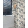 Papeldecor|Papel pintado floral moderno con ramas beige y negro|Papel Pintado