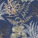 Papeldecor|Papier peint fougères bleues exquises|Papier Peint