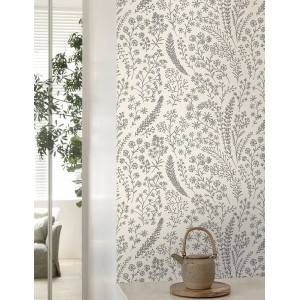 Eijffinger|Scandinavian wallpaper with Nordic flower bouquets|Wallpaper 2