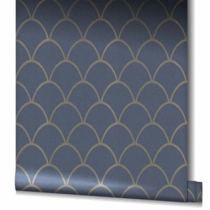 Grandeco|Jungle landscape tropical forest gray and beige wallpaper|Wallpaper 2