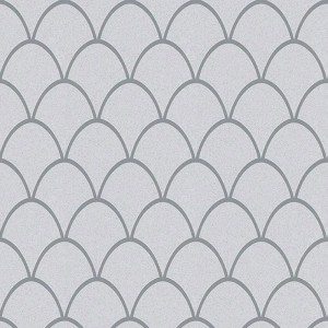 As Creation|Papier Peint grandes feuilles florales tropicales grises|Papier Peint 2