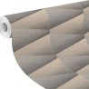 Rasch|Tapete 3D Kegel grau braun moderner Stil|3D-Effekt