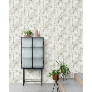 Casadeco|Green Art Deco style wallpaper, ideal for commercial and hospitality spaces|Wallpaper 2