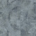 Rasch|Papier peint mur bleu plâtre texturé décoratif|Industriel