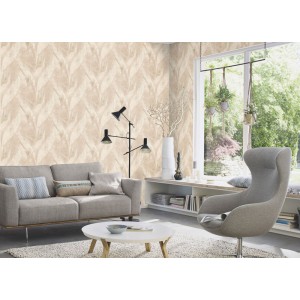 Marburg|Wallpaper with blue-gray metallic folds|Wallpaper 2