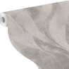 Rasch|Wallpaper grey concrete with large intertwined leaves|Wallpaper