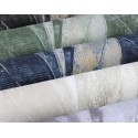 Rasch|Tapete floral blau Putz-Beton-Effekt|Tapeten