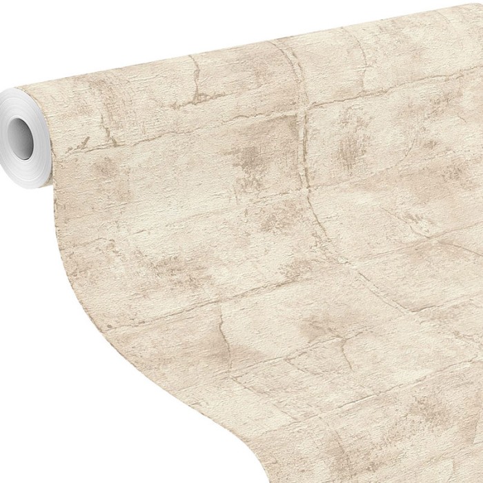 Rasch|Wallpaper industrial masonry beige and grey modern|Wallpaper