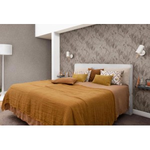 Rasch|Tapete grauer Beton florale Muster|Tapeten 2