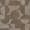 Rasch|Wallpaper brown circles rustic concrete texture|Wallpaper