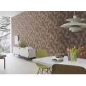 Rasch|Wallpaper brown circles rustic concrete texture|Wallpaper