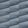 Papeldecor|Moderne Tapete mit konischen blauen Formen und 3D-Effekt|Tapeten
