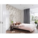 Papeldecor|Abstract stucco wallpaper with grey textured plaster|Wallpaper