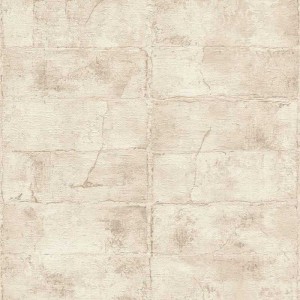 As Creation|Papel pintado piedra pizarra rústico gris y beige|Imitacion Piedra