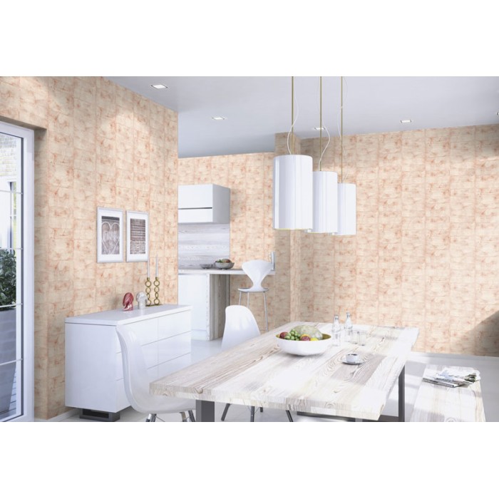 Papeldecor|Industrial style wallpaper with white plastered wall effect|Wallpaper