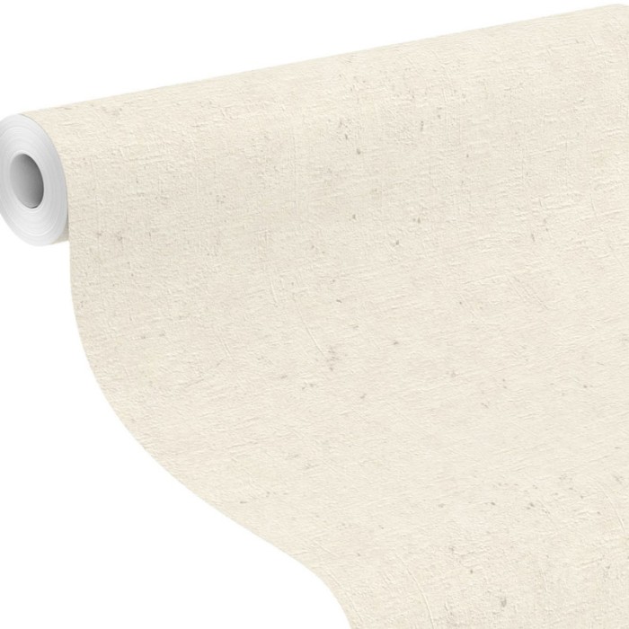 Papeldecor|Tapete in Altweiß mit Betonoptik|Tapeten