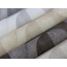 Papeldecor|Beige-Creme-Betontapete mit Kreisen und Retro-Note|Tapeten