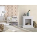 Rasch|Papier peint lin beige argenté brillant naturel|Papier Peint