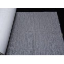 Rasch|Papel pintado lino gris y plata con textura elegante|Papel Pintado