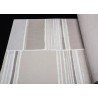 Rasch|Papier peint rayures carreaux aquarelle beige gris textile|Papier Peint