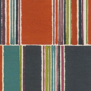 Rasch|Wallpaper stripes and rectangles multicolour watercolour|Wallpaper
