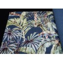 Rasch|Papel pintado tropical palmeras hojas plátano azul verde|Papel Pintado