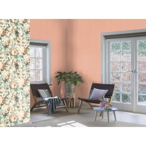Casadeco|Papier peint fleurs hippies beige|Papier Peint 2