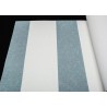 Papeldecor|Papier peint rayures larges vertes et crème|Papier Peint