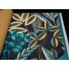 Papeldecor|Papier peint floral fantaisie moderne vert-brun-noir|Papier Peint