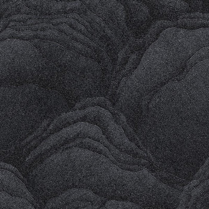 Erismann|Papel pintado piedra pizarra natural negra|Papel Pintado