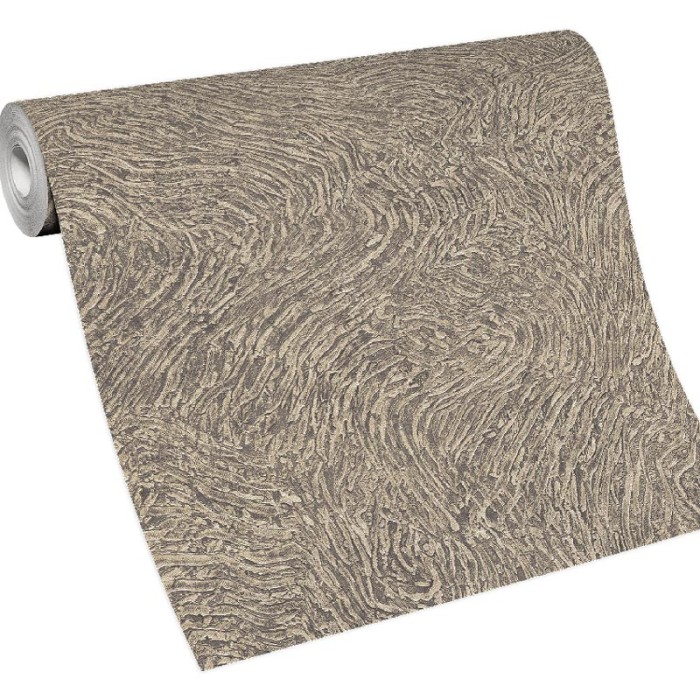 Erismann|Papel pintado roca volcánica marrón texturizada|Papel Pintado