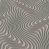 Erismann|Papel pintado moderno ondas 3D metalizado|Papel Pintado