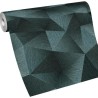 Erismann|Modern wallpaper 3D diamonds turquoise green|Wallpaper