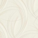 Erismann|Papel pintado moderno beige con filigranas doradas|Papel Pintado